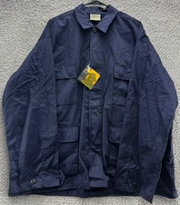 Rothco Ultra Force BDU Field Jacket XL Regular Navy Blue–Military Tactical Coat