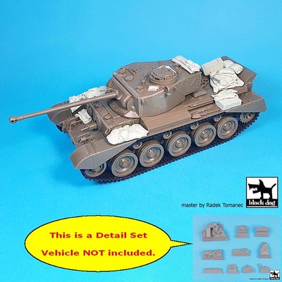 Black Dog 1/35 Stowage & Accessories Comet I (A34) Cruiser Tank (Bronco) T35280