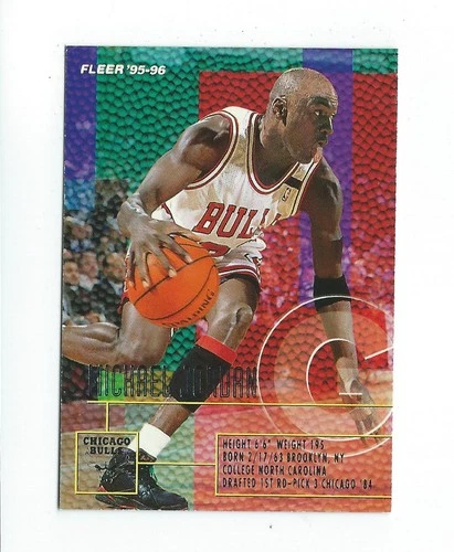 1995-96 Fleer #22 Michael Jordan Bulls