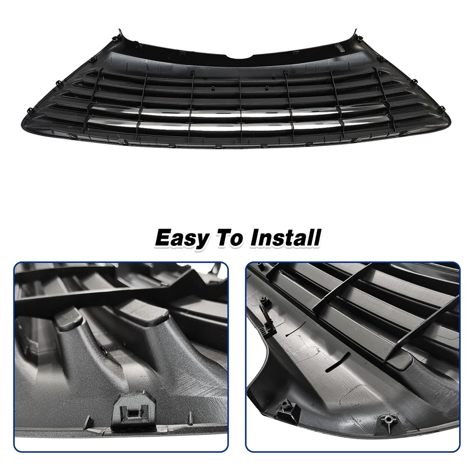 Parachoques delantero gris para Toyota Camry LE XLE 2015 2016 2017 radiador parrilla inferior Foto 4 de 4