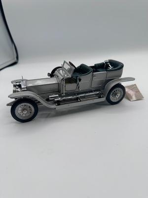 #ad 1907 Rolls Royce Silver Ghost 1:24 Diecast Model Franklin Mint – Display Piece $19.95
