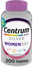 Centrum Silver Women's Multivitamin for Women 50 Plus 200 Ct Exp: 1/2026