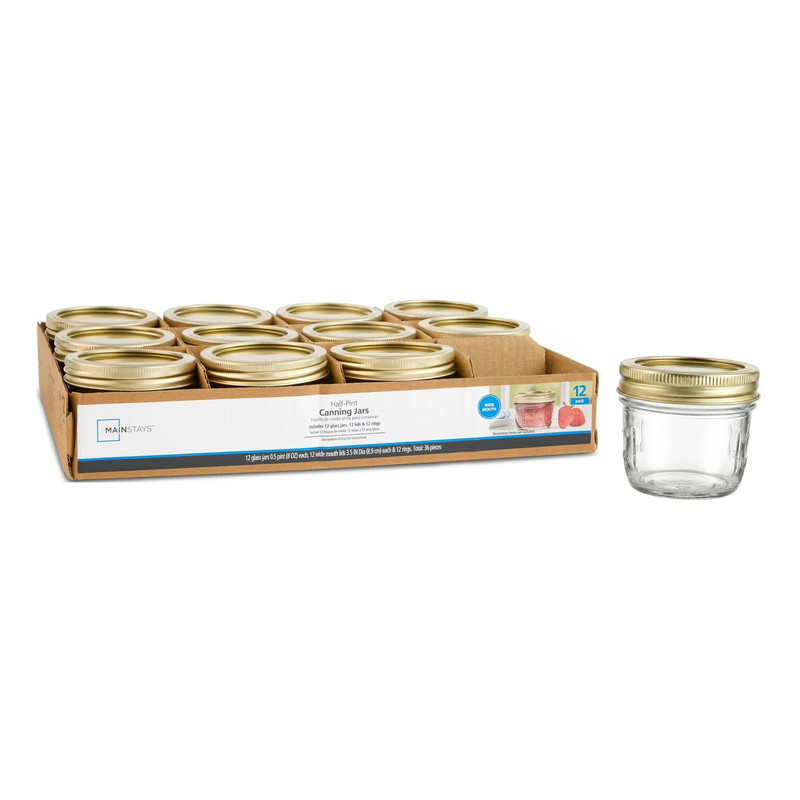 Widemouth Pint Mason Jars