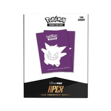 Ultra Pro Elite Series Pokemon TCG Gengar 105ct Apex Deck Protector Sleeves