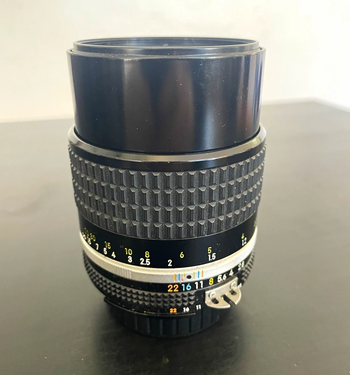 Nikon AI-S Camera Lenses 105mm Focal f/2.5 Maximum Aperture for