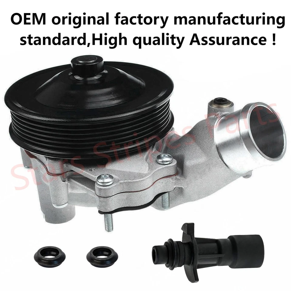 Water Pump For Range Rover Land Sport Velar Jaguar F-Pace XF LR4 XJ XFR F-Type - Image 2 of 4