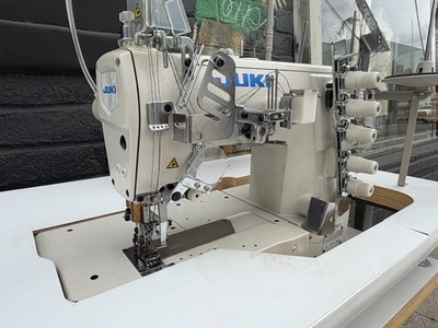 JUKI MF 7523 Industrial 3 Needle Coverstitch Sewing Machine w/Table 110V