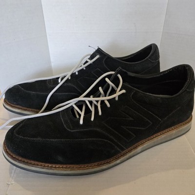 New Balance Mens 1100 Sneaker 13 Black Leather Suede Oxford Walking MD1100BK