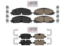 For 2021-2023 Cadillac XT5 XT6 345MM No Brem Bo4 Front Rear Disc Brake Pads