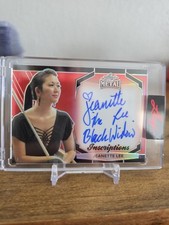 2025 Leaf Metal Inscriptions Jeanette Lee On Card Auto Black Widow 17/150
