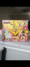 MOTU Origins NEW SUN-MAN Rulers Of The Sun 3 Pack KIKTO ZAPMAN HOLOGRAPHO Set