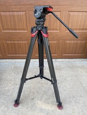 Sachtler Flowtech75 MS with Sachtler DVB 8 SB head, Padded Bag, Carry Handle