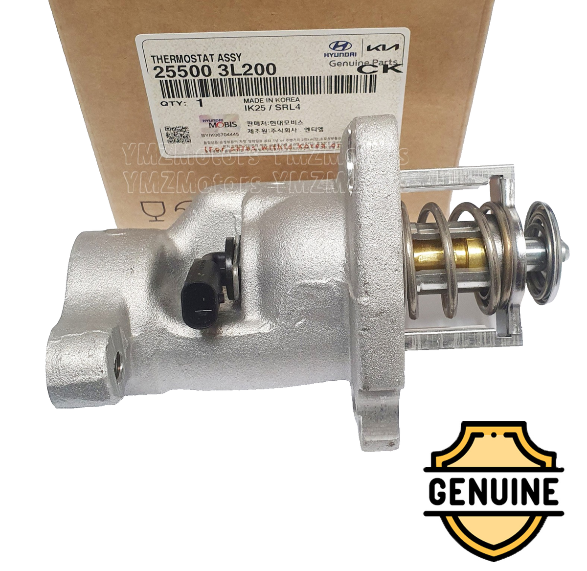 GENUINE THERMOSTAT ASSY 255003-L200 For Hyundai G70, Kia Stinger