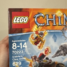 LEGO Legends Of Chima: Icebite's Claw Driller (70223) - New Sealed Razar Bulkar
