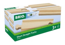 BRIO World - 1/2 Gerade Gleise (A1) BRIO&reg; Spiel In Schachtel 63333400 Deutsch
