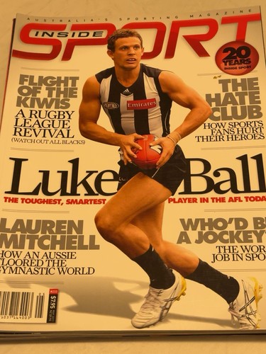 Inside Sport Magazine X9 Bulk Lot AFL:Riewoldt Hawkins, Buddy,Hodge,Ablett,Ball - Picture 6 of 10