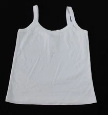 Marine Layer Women's Lexi Rib Knit Sun-In Cami Tank Top CL8 White Medium