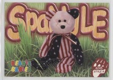 1999 Ty Beanie Babies Series 3 Spangle the American Bear 137 0c4