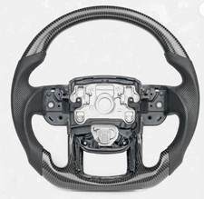 Carbon Fiber Steering Wheel Fit Land Rover Range Rover Sport 2014-2022