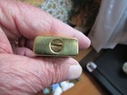 NOS Open Swing Arm Cigarette Lighter Brass Advertising Harley Davidson — photo 3