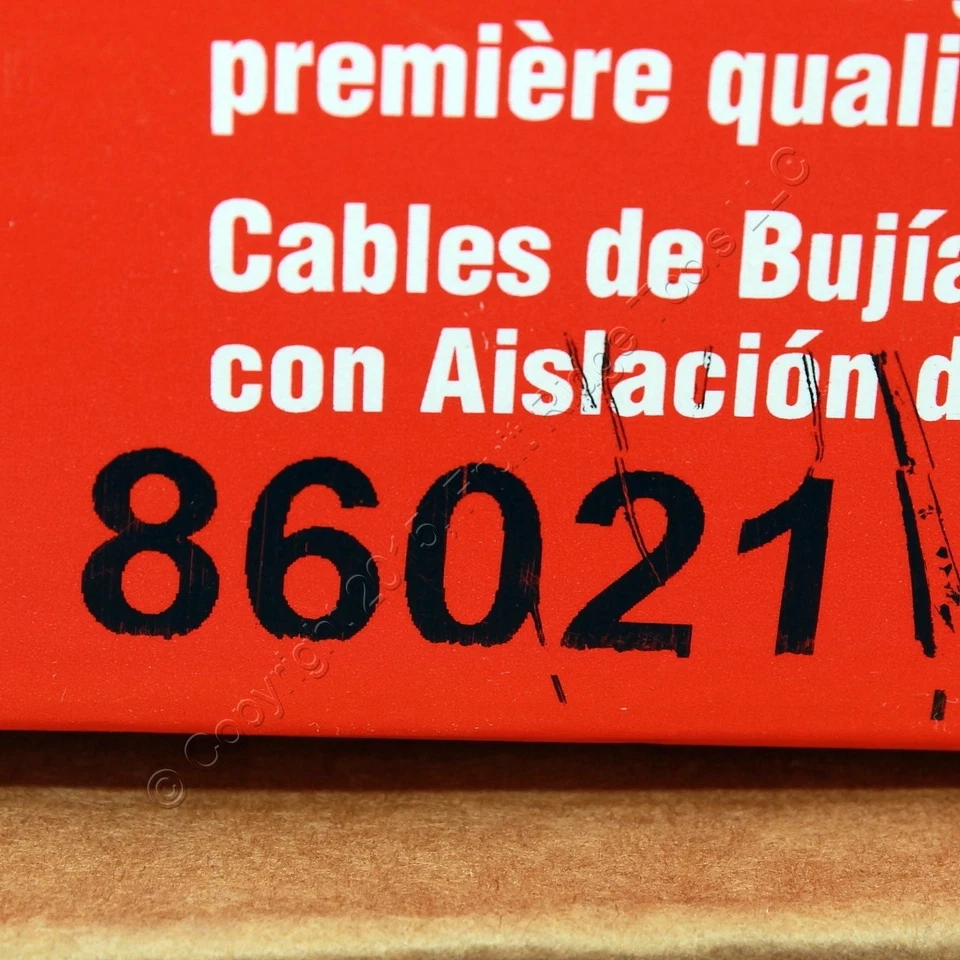 Cables de encendido de bujía Autolite 86021 para Pontiac Optima 88-91 1,6 L 5 cables Foto 4 de 4