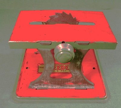 1930's Weeden Steam or Electric Engine Powered Tin Toy Table Saw