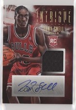 2013-14 Panini Intrigue Rookie Memorabilia Prime 8/10 Tony Snell #5 Auto 0c3