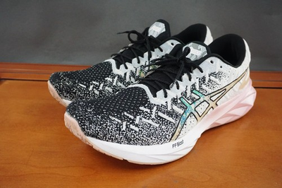 #ad ASICS Dynablast Running Shoes Womens 12 US Black Peach Cushioned Lace Up Sneaker $59.94