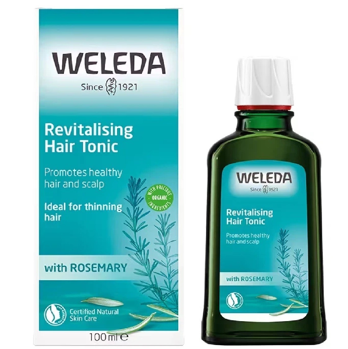 Weleda Revitalising Hair Tonic 100ml Swiss Natural Scalp Care - Image 2