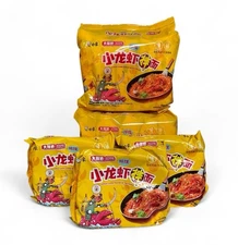Baixiang Crawfish Flavor Ramen Chinese Stir Fried Noodles Super Chili - 13 Packs