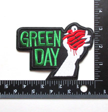   GREEN DAY ROCK BAND BATTLE VEST JACKET MUSIC CONCERT EMBROIDERED IRON ON PATCH