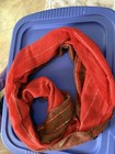 Steve Madden Women’s Red/Green Plaid Metallic Knit Infinity Scarf Acrylic/Nylon — photo 2