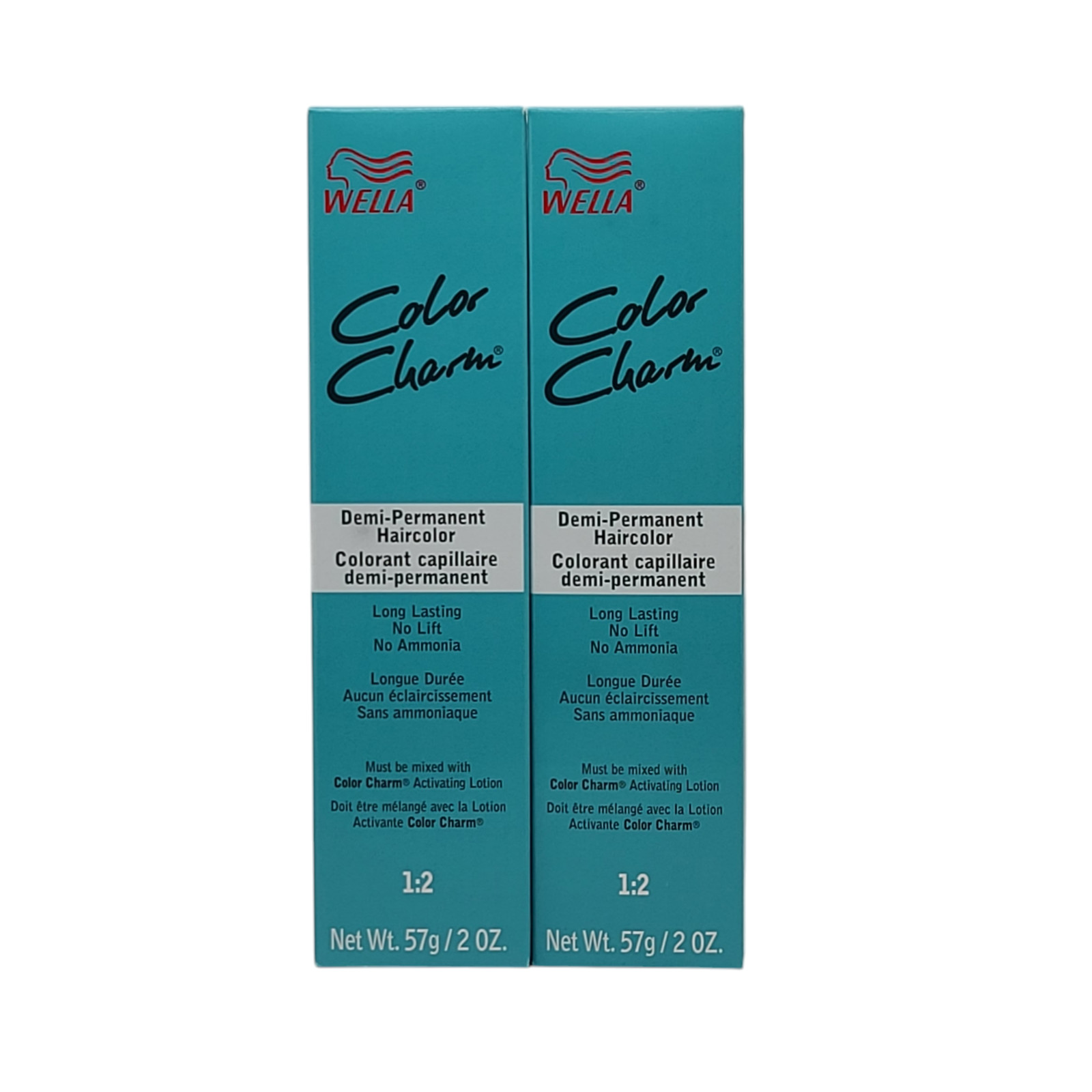 Charm Permanent Gel Hair Color 5n 5/0 Light Natural Brown 2o