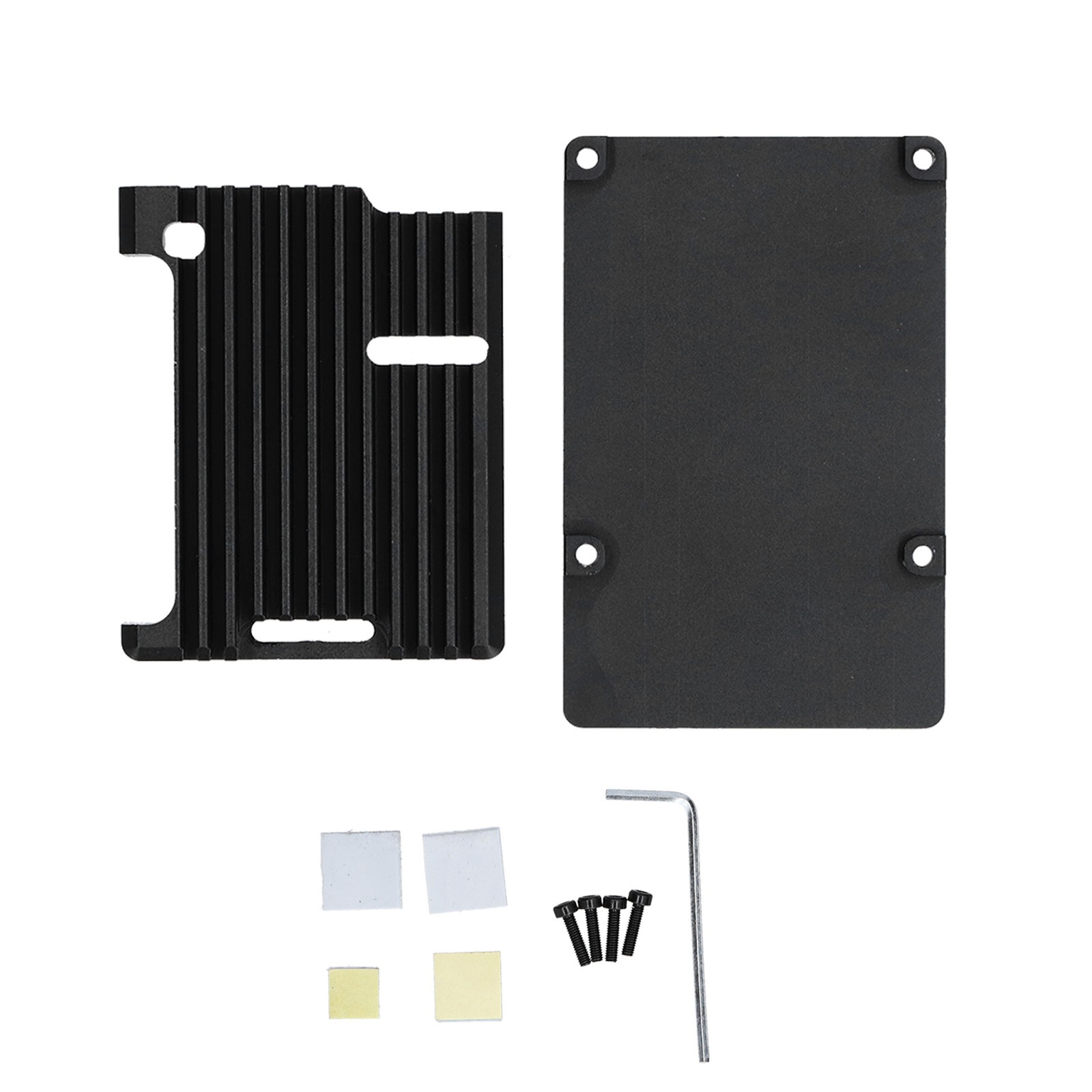 Case For 3 Model B B+ Black Aluminum Alloy Anodic Oxidation CNC