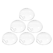 4 Pcs Glass Flower Vase Hanging Hydroponic Decorative Wall Mounted