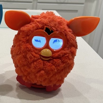 Hasbro Furby Boom Orange Pheonix Interactive Talking  2012 Tested Works