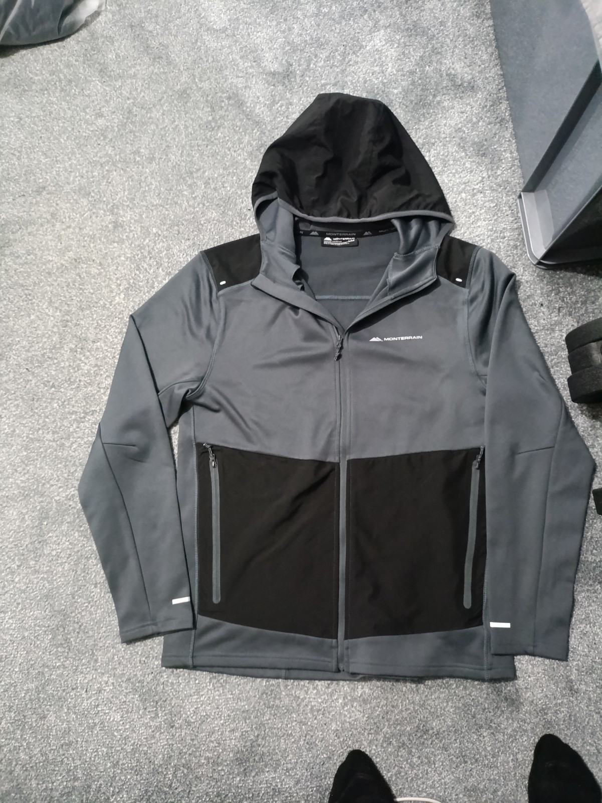 Grey Black Monterrain Tracksuit L image 2