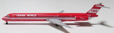 herpa wings 1:500 530323, TWA, MD-83, N948TW, Limited Club Edition - Bild 1 von 4