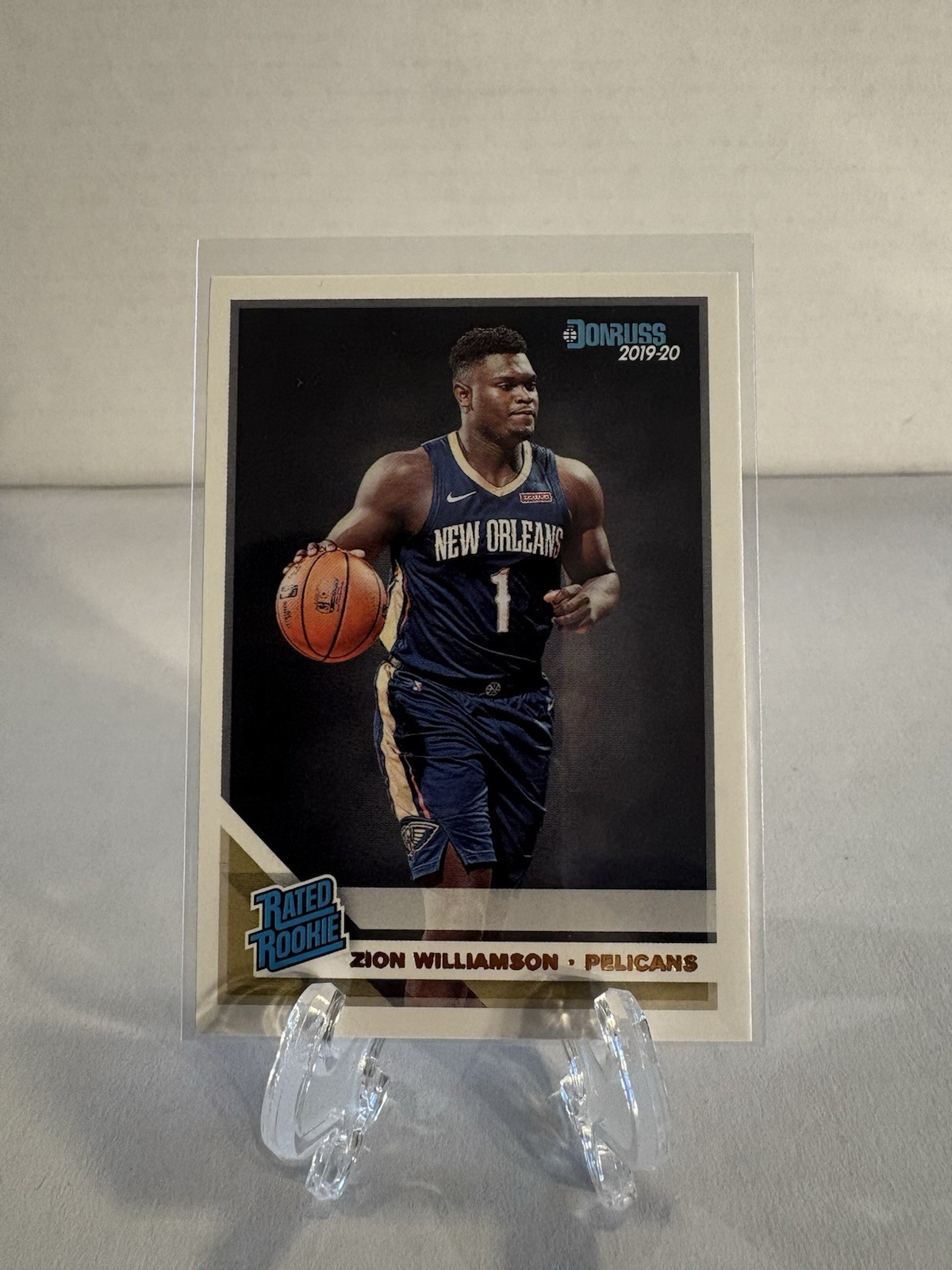 2019-20 Panini Donruss - Rated Rookie Zion Williamson #201 (RC) (Z)