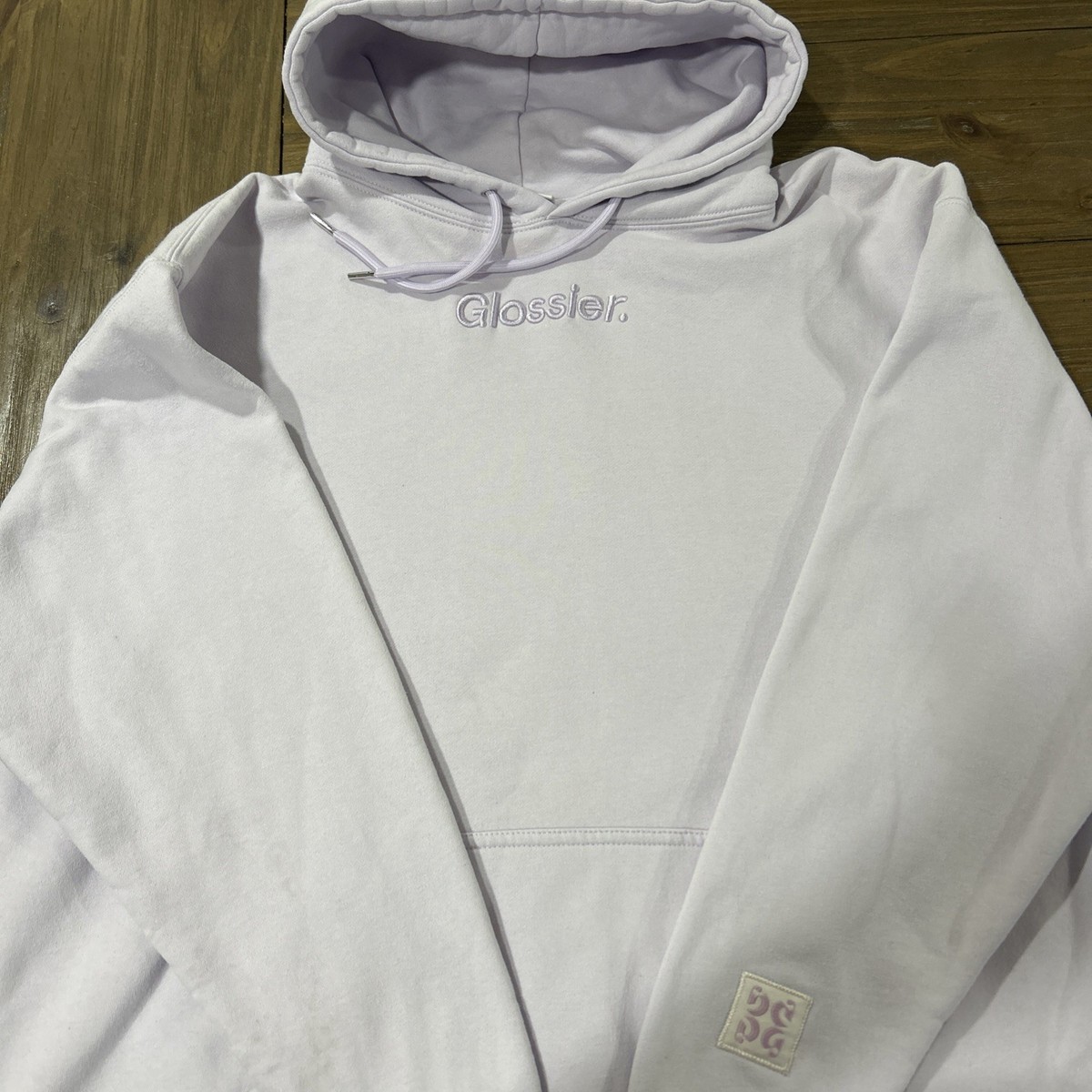 Glossier x Olivia Rodrigo Collab Hoodie Lavender Purple Limited