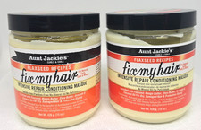 2X   Aunt Jackie's Fix My Hair Intensive Repair Conditioning Masque 15oz