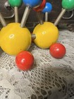 Vintage Kouvalias Silkworm Caterpillar Pull Behind Toy Made In Greece — photo 9