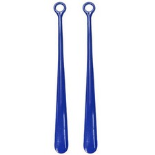 2X Shoehorn Shoehorn Adductor Spoon Shoe Help Plastic with Hole 47cm R5A54956