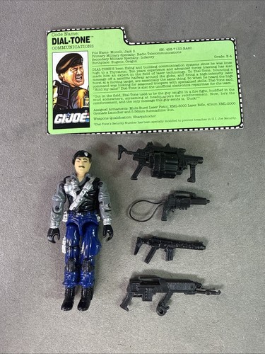 G.I. Joe ARAH Modellino VINTAGE Sonic Dialtone v3 1990 incompleto - Foto 1 di 18