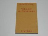 Vom Wesen des Christentums von Rudolf Frieling | Buch | Zustand gut