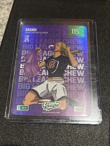Brandi Bo Jackson Battle Arena 2025 NSCC Promo BLC-9 Ground Ball Grape Chastain