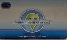 Men Fertility Test Kit for Self-Testing - Sperm Test for Men  Equinox Biotech