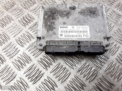 2002 OPEL ZAFIRA A STEUERGERAT KONTROLLEINHEIT 2000DTI 24417169 0281010268