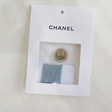 Chanel CHANEL 18P P58565 K07670 Cashmere Repair Thread Replacement Button