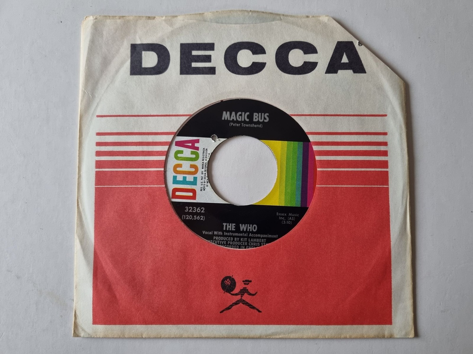 The Who - Magic Bus 7'' Vinyl US